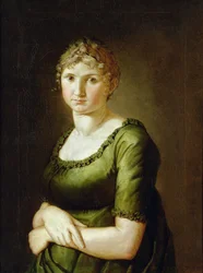 Pauline Runge (1785-1881), die Frau des Künstlers, 1805